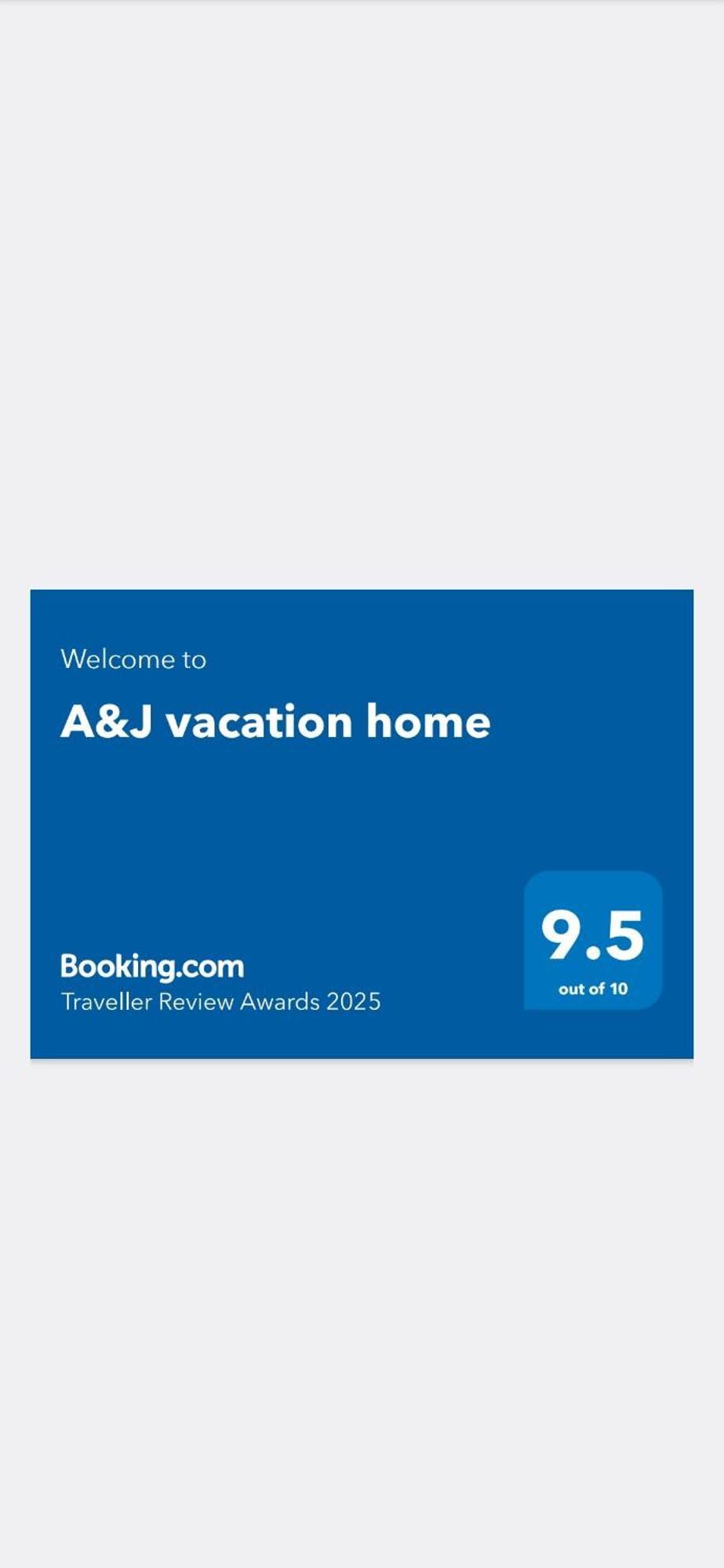 A&j Vacation Apartment *